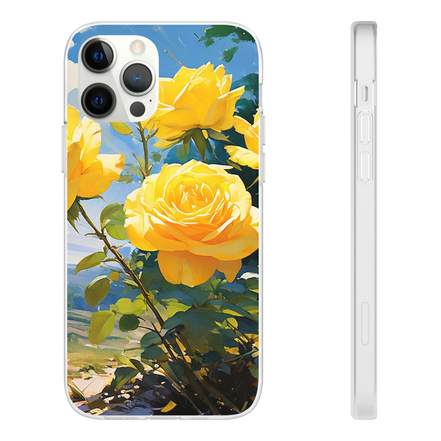 Yellow Roses Flexi Case - Colorwink