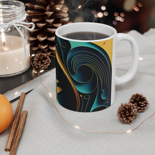 Abstract Art Ceramic Mug - Colorwink