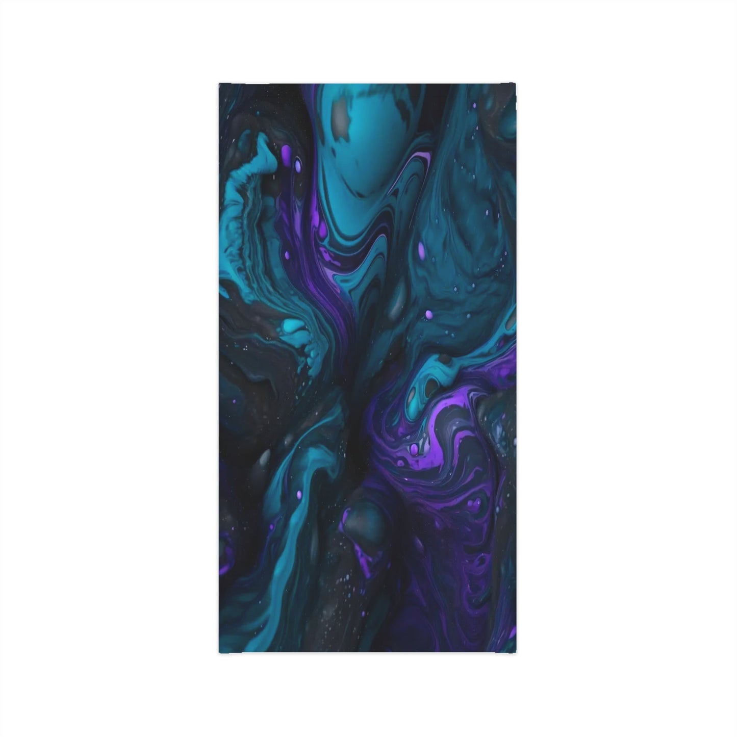 Abstract Waves Neck Gaiter - Colorwink