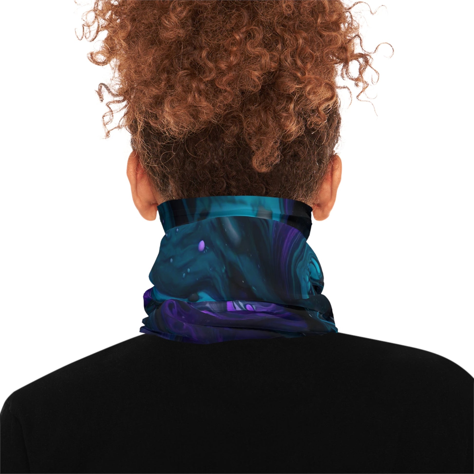 Abstract Waves Neck Gaiter - Colorwink