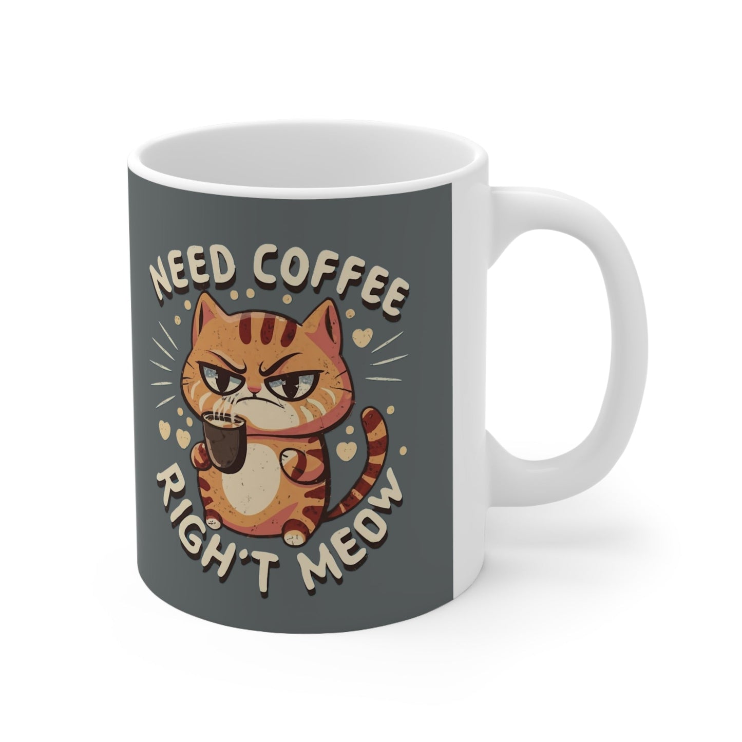 "Grumpy CAT" Ceramic Mug - Colorwink